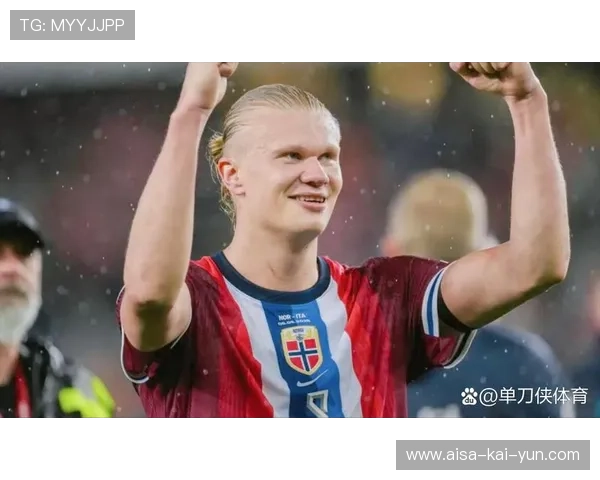 哈兰德转身甩动防守，挪威进攻层层推进